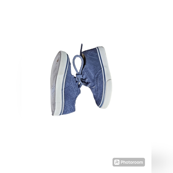 Janie & Jack Boys Navy Blue Wing Tip Shoes Sz 5 - Picture 4 of 4